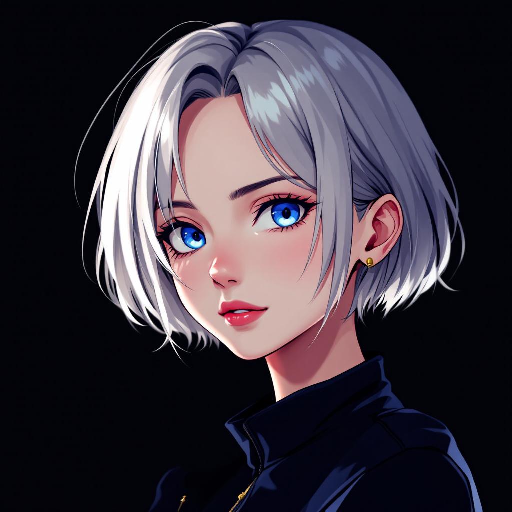 Solo portrait in Princess Mononoke Ghibli style