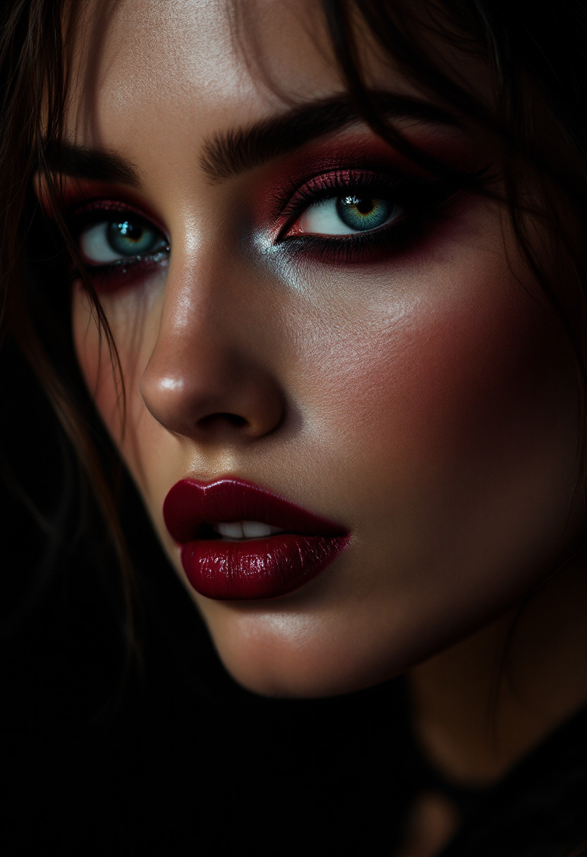 AI headshot for women — editorial style