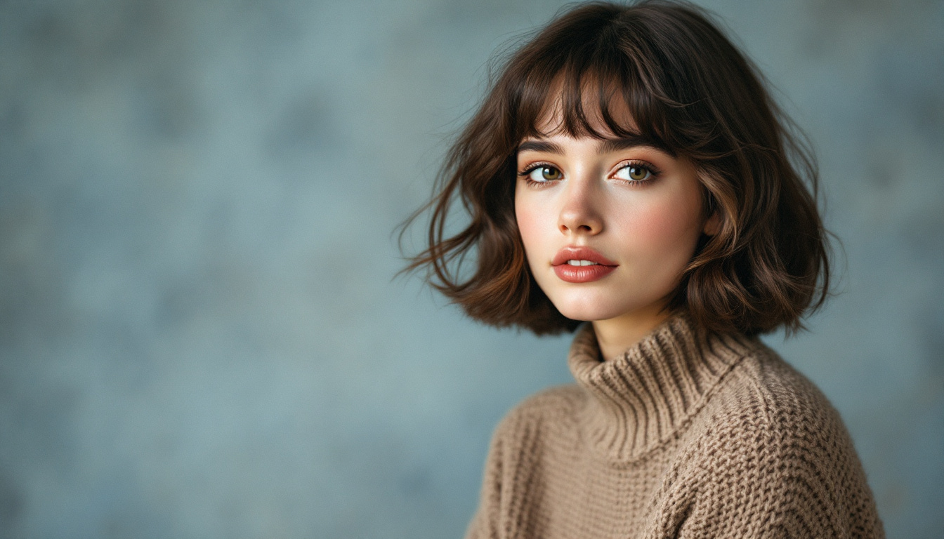 AI yearbook photos showing a person styled as a 1990s high-school portrait with retro hair and a soft studio backdrop