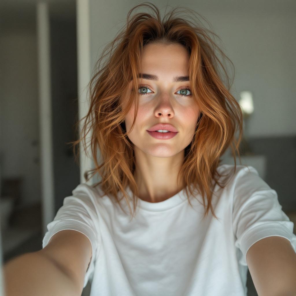 Transformação de foto IA para namoro — estilo casual