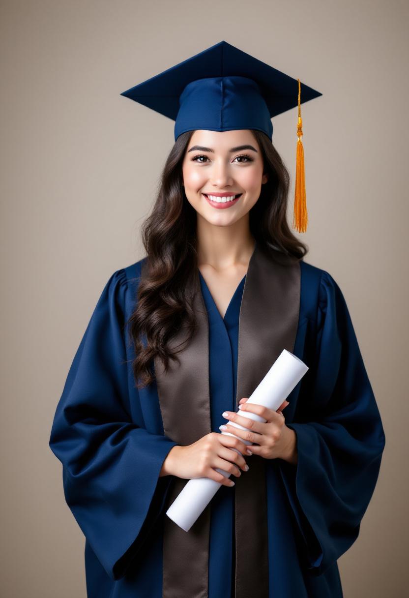 Graduation portrait
