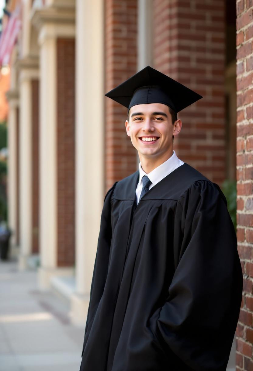 Campus graduation